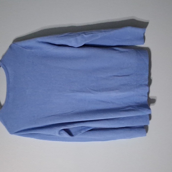 Blair Sky Blue Women's Cardigan Pearl Button L - Picture 3 of 7